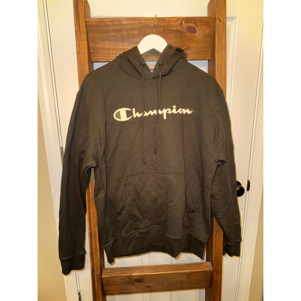 Champion Authentic Athleticwear Men's Hoodie Olive Green Size M
